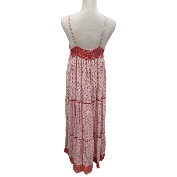NWOT Three Bird Nest Solange Red Maxi Dress - Picture 7 of 16